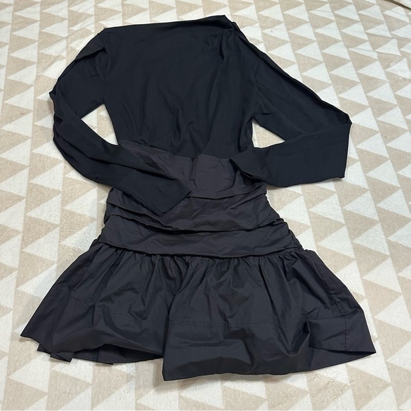 TANYA TAYLOR
Iris Gathered Jersey Mini Dress - Picture 3 of 5